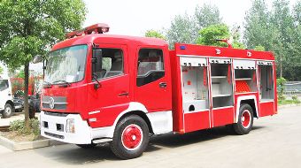 东风天锦水罐消防车(6-8吨)图片