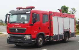 豪沃T5G泡沫消防车(4.5-6吨)
